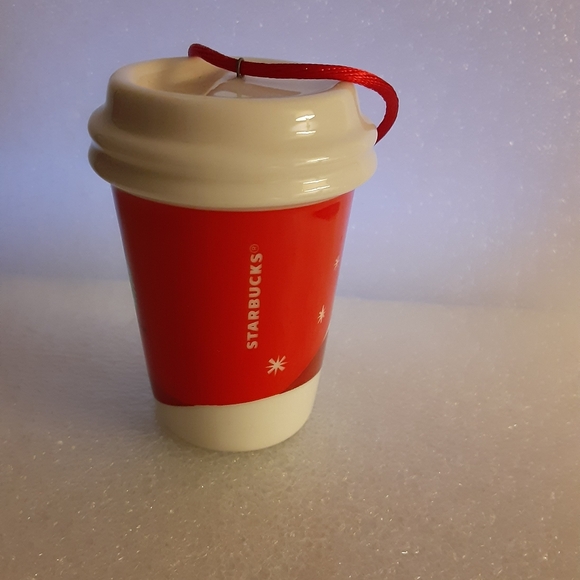 Christmas Starbucks 2011 Dog and Sleigh Ornament - Picture 4 of 8